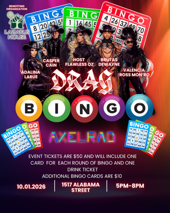 Drag Bingo @ Axelrad